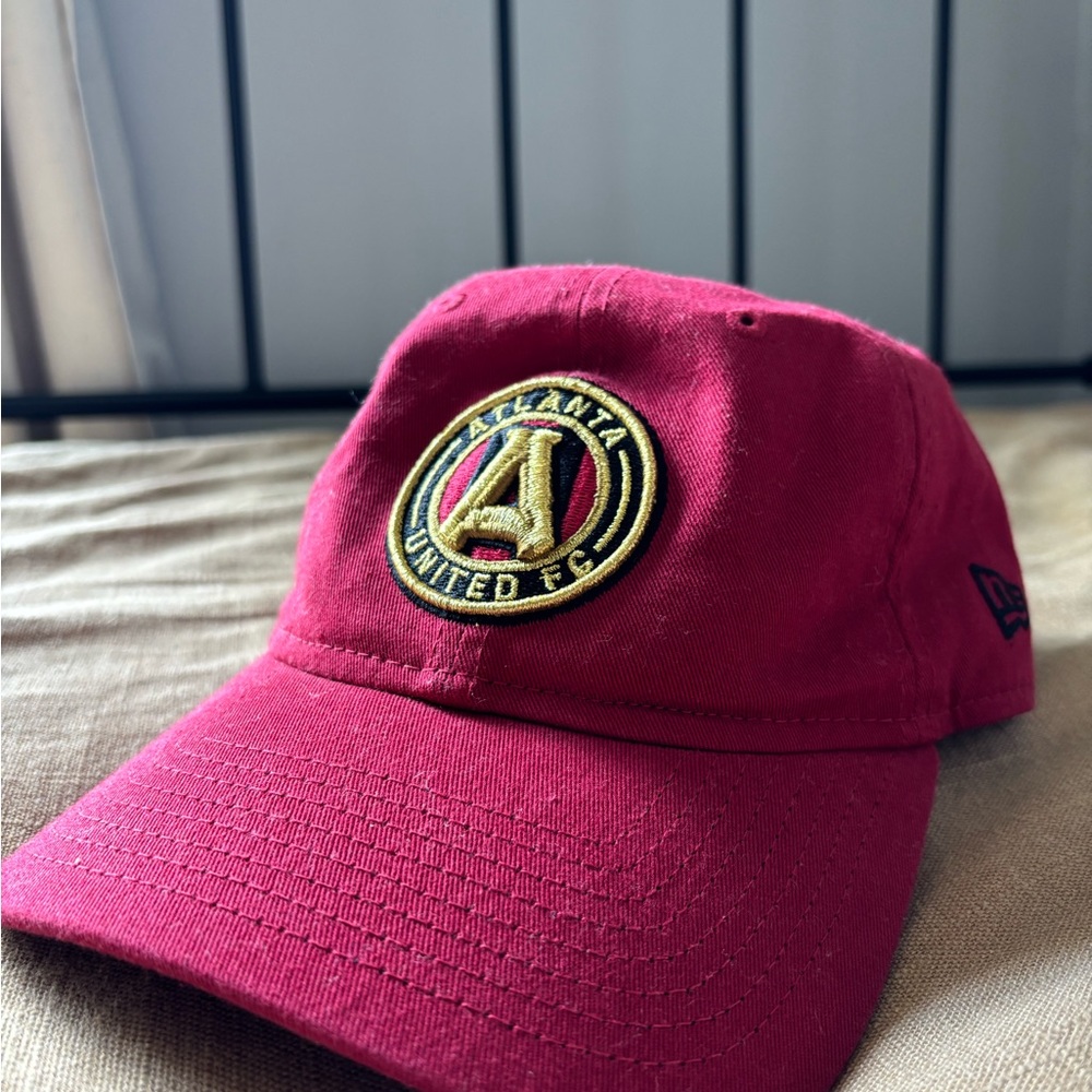 Atlanta United New Era Red Cap with Logo